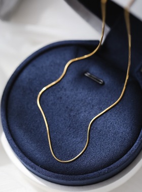 choker叠戴蛇骨设计轻奢小众项链