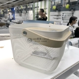 Ikea, портативная металлическая корзина для хранения, система хранения