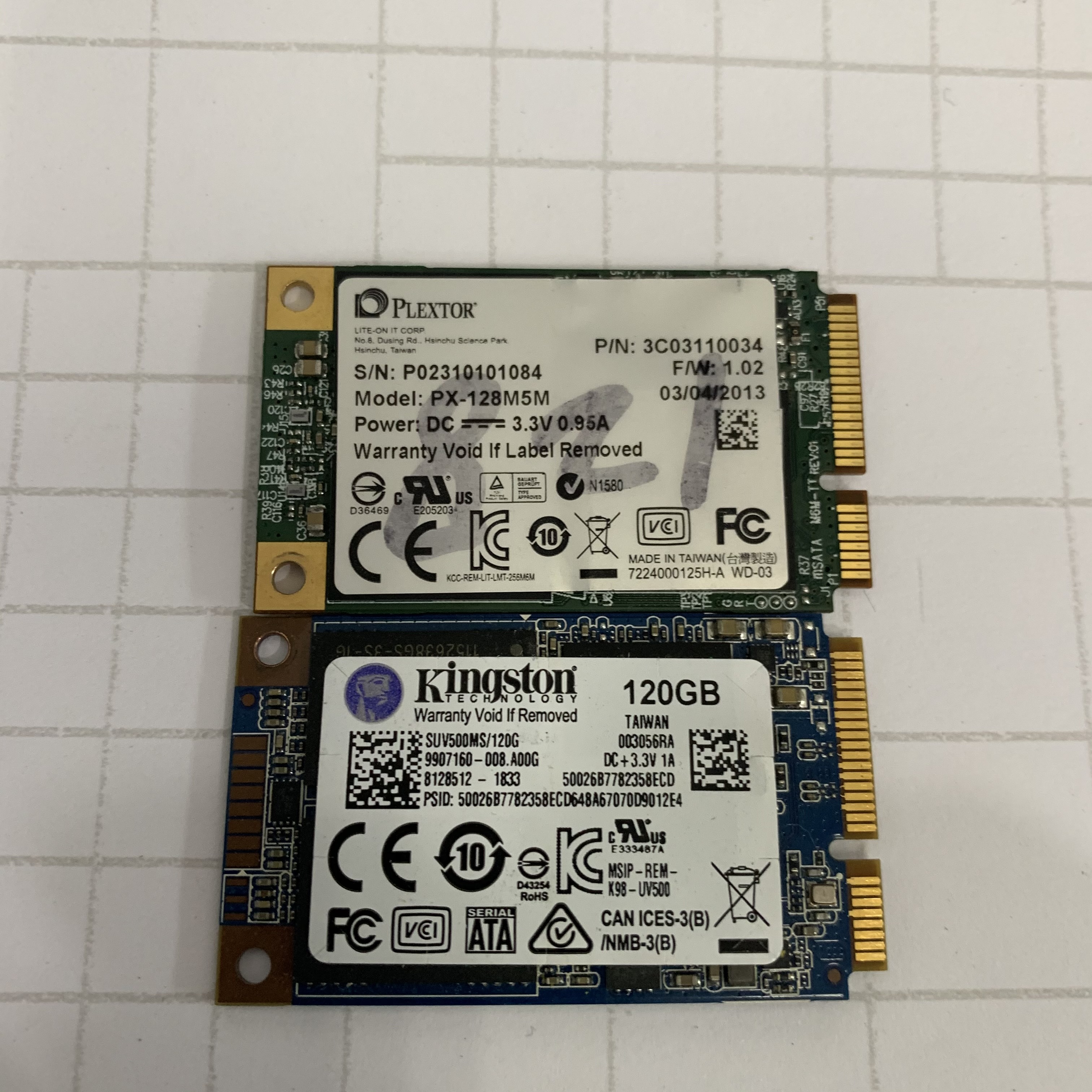 二手固态硬盘SSD 60G 64G 120G 128G 240G 256G  MSATA接口 原装 - 图0