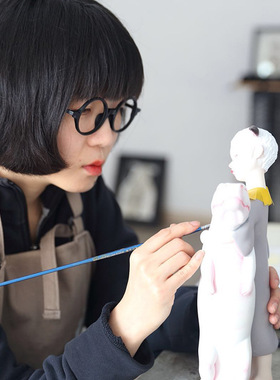 博西家居 吕文婧 家居轻奢桌面装饰品手办摆件客厅玄关艺术软装