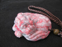 The Shaanxi Pentecostal Stone Handlebar piece The Leopard Leopard