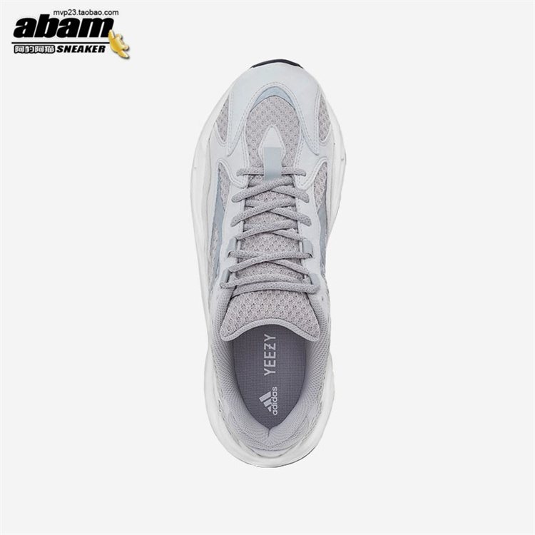 酷动城 Adidas Yeezy 700 V2灰白3M反光椰子老爹鞋22年款EF2829 - 图1