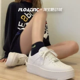 Движение подвески Nikeairforce1 ВВС № 1 AF1 Pure White Men and Women Low Board Shoes 314192-117