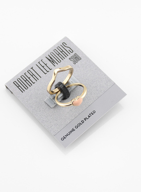 殿堂级Robert 个性精美桃心食指戒指女夸张大个性 奢华