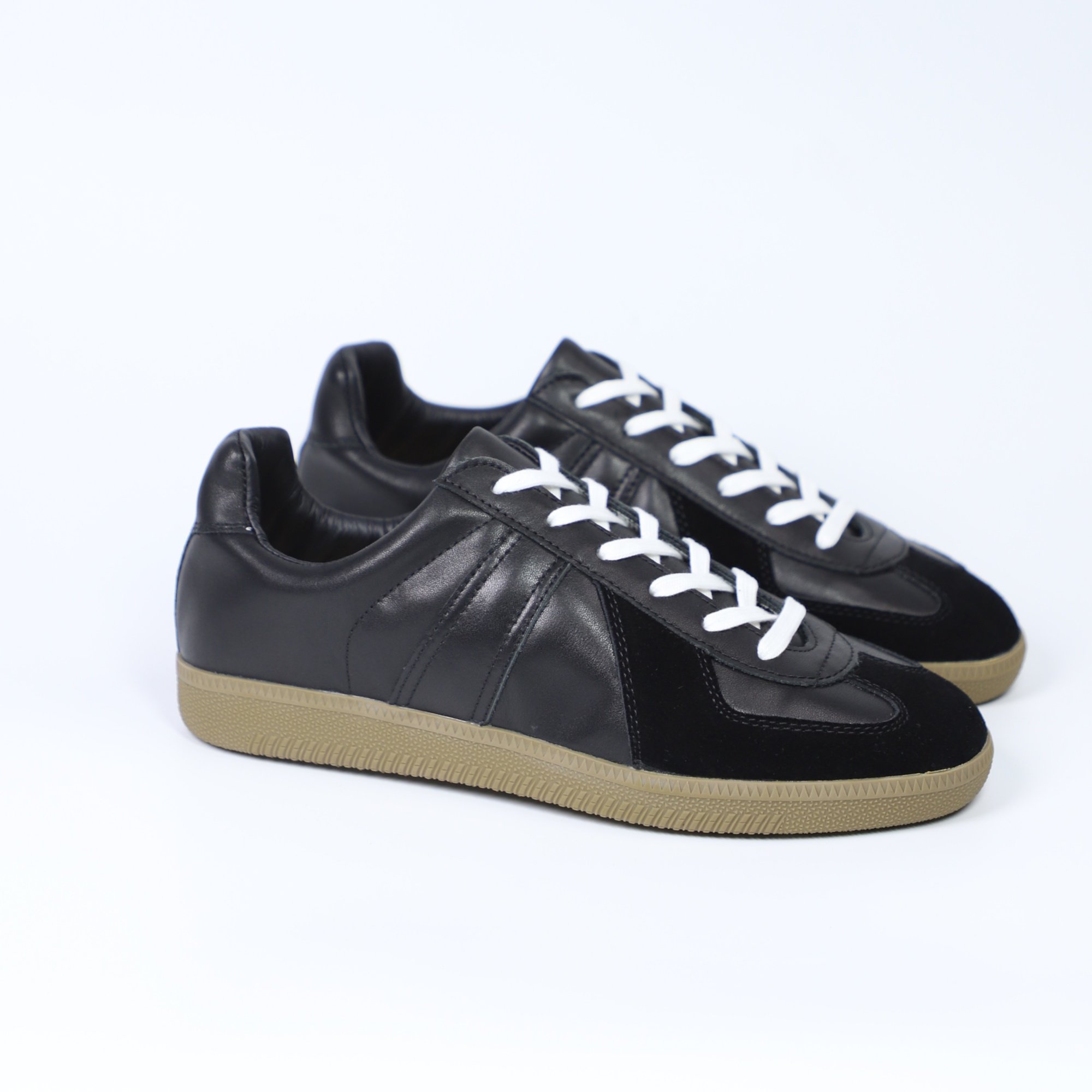 清库/微瑕/真皮德训鞋春秋牛皮休闲鞋男女情侣板鞋百搭运动鞋增高,淘宝优惠券,粉丝福利购,淘宝优惠卷