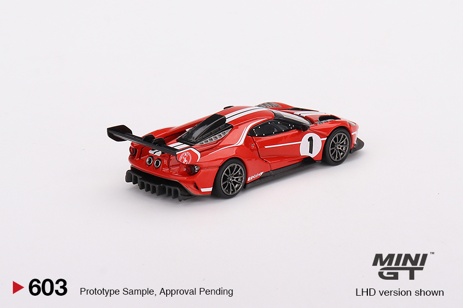 现货|Ford GT MK II #013 Rosso Alpha MINIGT 1/64 福特车模型 - 图0