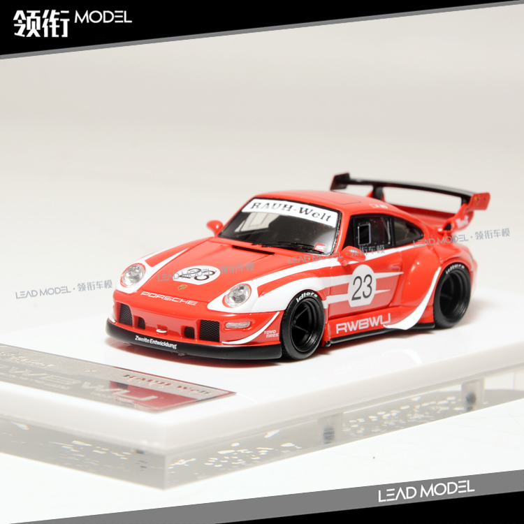 现货|RWB 993 WU 911#23武先生宽体改装版富美 1/64车模型-图0