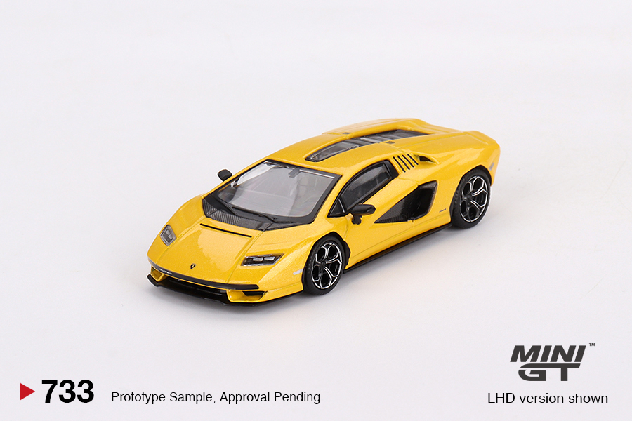 预订|Countach LPI 800-4 Giallo Orion TSM MINIGT 1/64车模型-图1