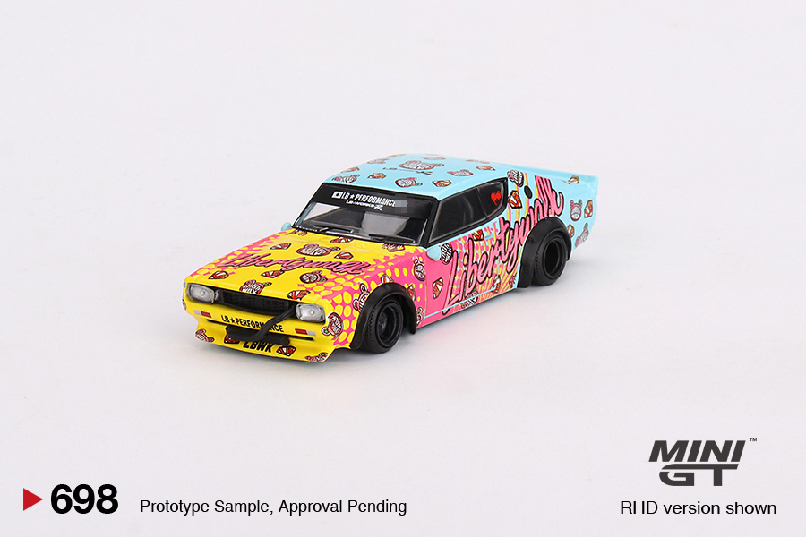 预订|Skyline Kenmeri 2000GT LBWK KUMA MINIGT 1/64 合金车模型 - 图1