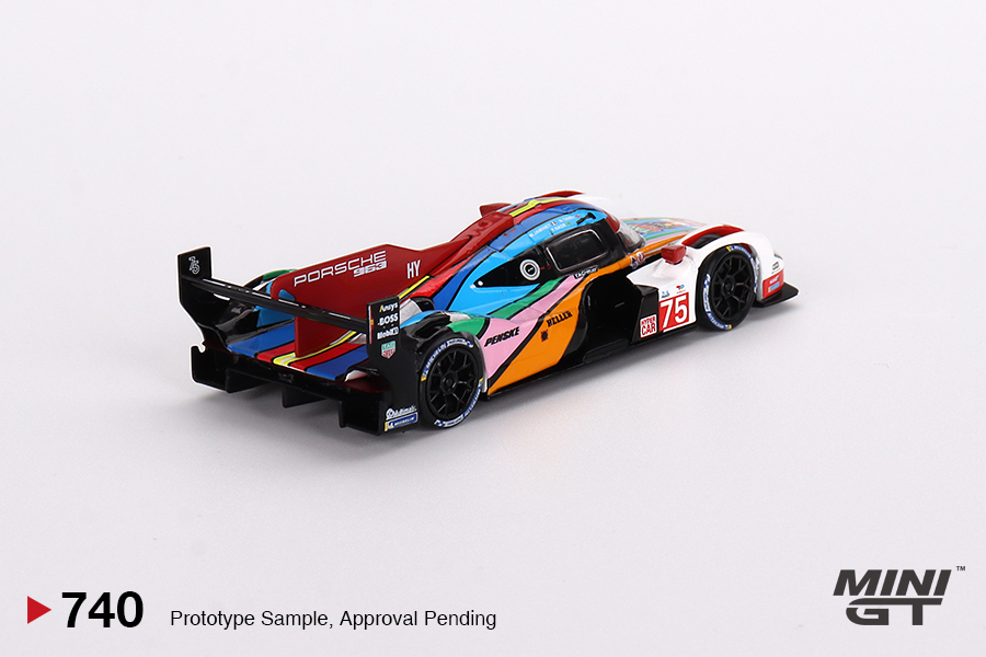 预订|963 #75 Penske Motorsport 2023 MINIGT 1/64 勒芒赛车模型 - 图0