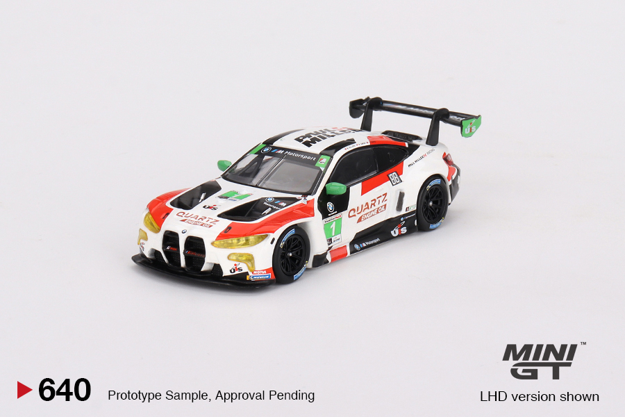 现货|BMW M4 GT3 #1 Paul Miller Racing IMSA MINIGT 1/64车模型 - 图1