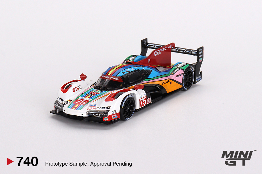 预订|963 #75 Penske Motorsport 2023 MINIGT 1/64 勒芒赛车模型 - 图1