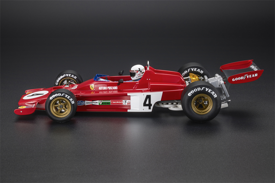 预订|312 B3 Jacky Ickx #3 #4 GP Replicas 1/18 赛车模型 - 图3