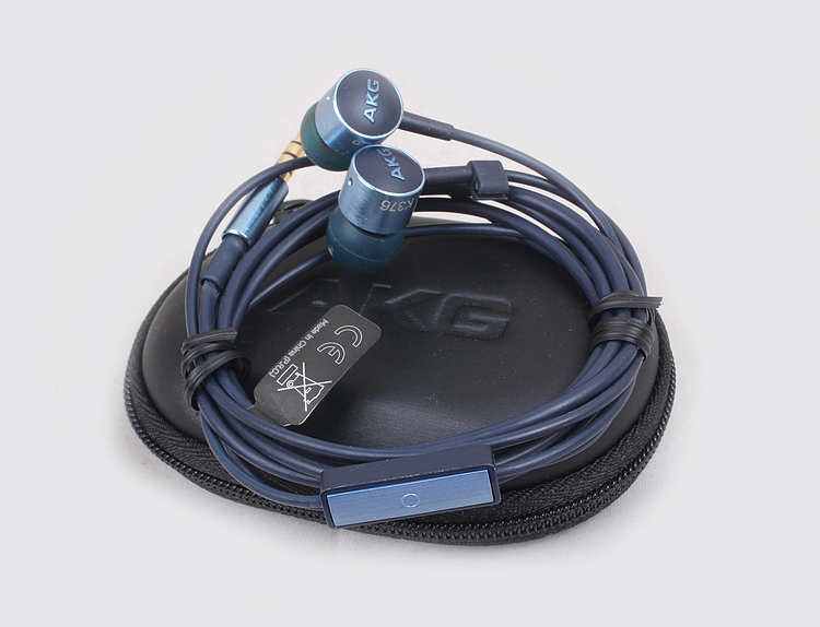 AKG/爱科技 K375/374/376入耳式重低音麦安卓苹果有线手机耳机塞 - 图2