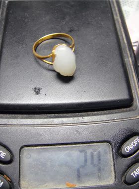 貔貅戒指新疆和田玉籽料