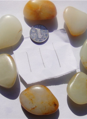 大颗粒原石手链新疆和田玉籽料