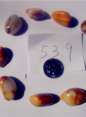 黄沁手串新疆和田玉籽料