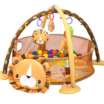 Multifunctional baby anti-urine marine game pad with fence climbing and cushion fitness rack baby puzzle toy