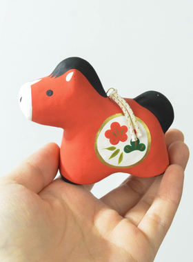 日本大门屋2026马年和纸摆件