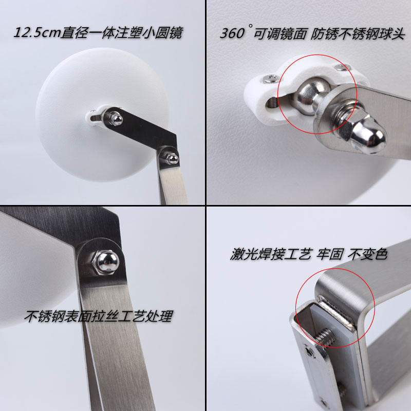 教练车辅助后视镜加装机盖磁铁专用倒车头前镜子吸盘式反光小圆镜,淘宝优惠券,粉丝福利购,淘宝优惠卷