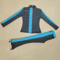 Dazzle Genie Custom Figure Skating Clothing High Bounce Breathable Training Suit Children Adult Suit a2