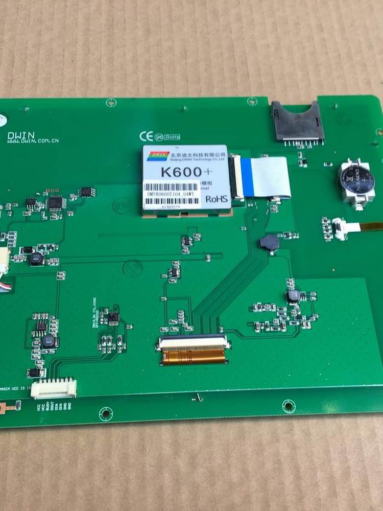 厂拆机迪文触摸屏DMT80600T104_04WT串口屏详见描述促 - 图1