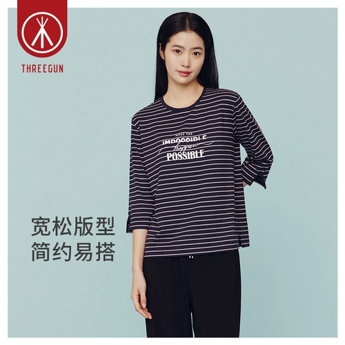 Хлопковая летняя тонкая футболка, свободный крой