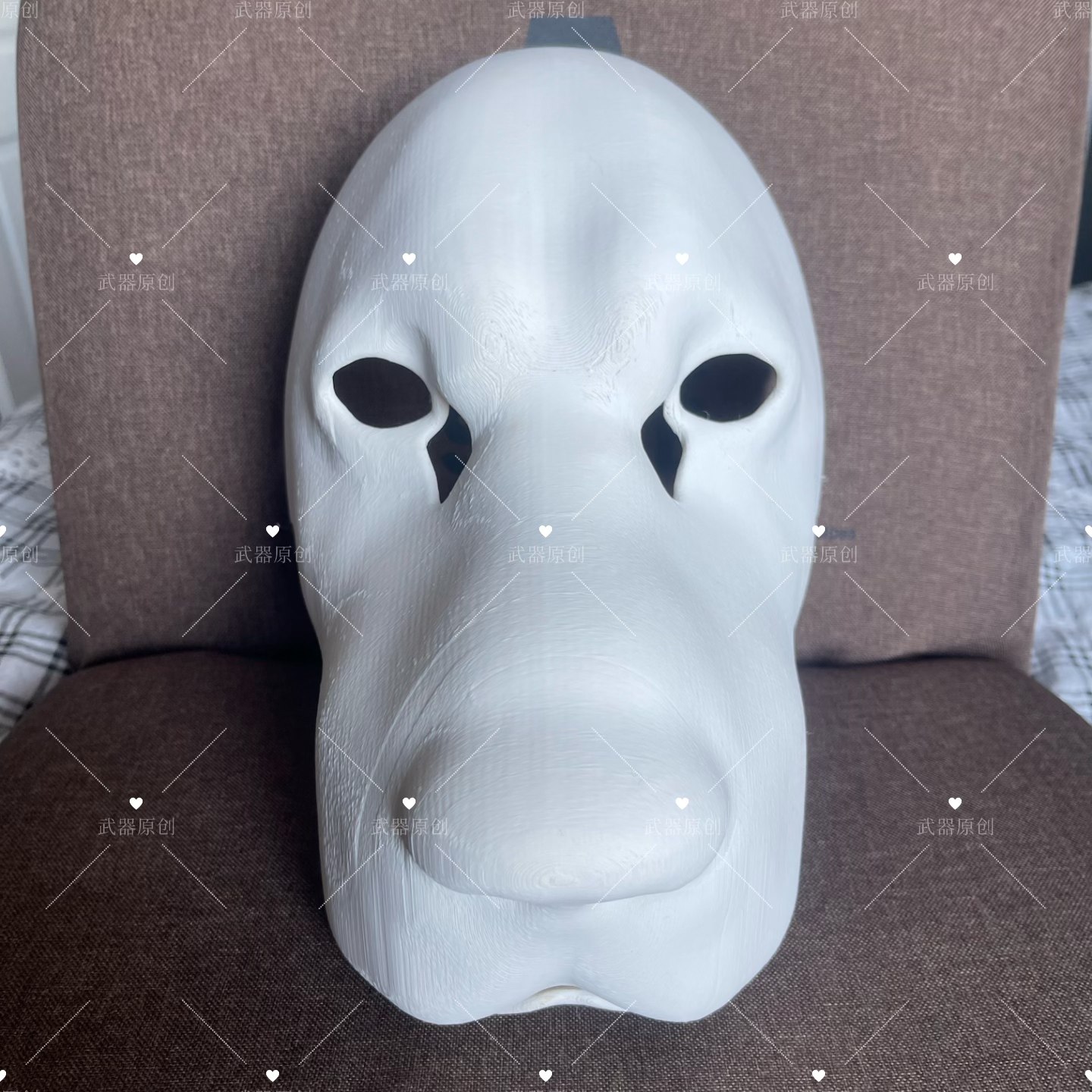 写实大丹犬狗兽头头骨原创建模兽装配件可动鄂下巴福瑞表演,淘宝优惠券,粉丝福利购,淘宝优惠卷