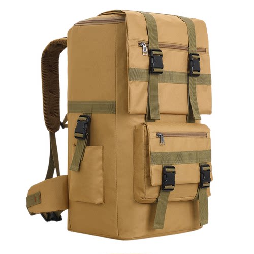 超大容量登山旅行双肩包旅游双肩托运背包户外行李棉被搬家背囊 - 图3