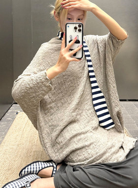 【现货】BY BASICS 26FW 秋冬新款条纹围巾 DOUBLEBOO