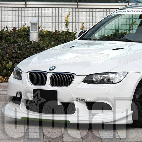 宝马E90 E92 E93 M3 日本Laptorr峠路魔王正品一片式前唇 喷漆款 - 图0