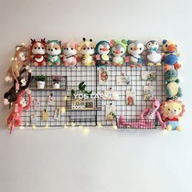 Nordic Wind Doll Photo Walls Ins girls Rooms Decoration Grid racks plush paparazzi Puppet Episodic