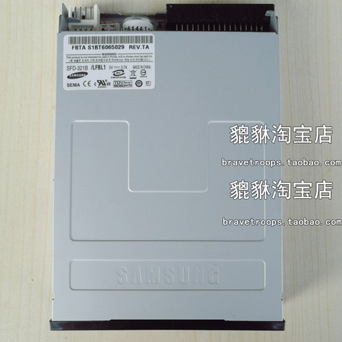 全新SAMSUNG-SFD-321B盘FDD1.44M3.5寸工业设备线切割磁碟机 - 图0