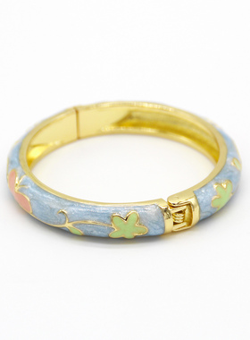 北京景泰蓝手镯儿童礼物珐琅小圈