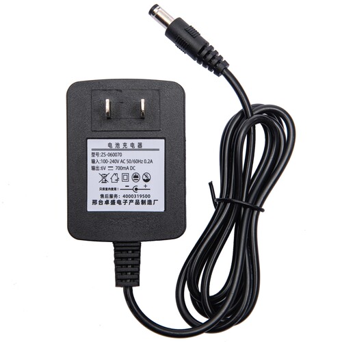 全新6V700MA童车电池充电器儿童电动车小三轮摩托车6V电瓶充电器 - 图1
