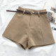 Suit shorts casual pants pants ຂາກວ້າງ