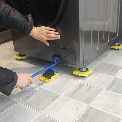 家具移动器搬家器套装重物搬运工具置物架冰箱洗衣机底座滑轮托架 - 图0