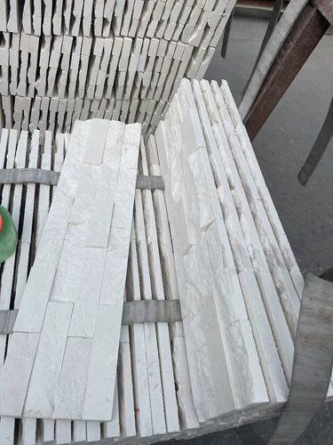 Каменная мозаика натуральная мраморная мраморная белый песок с длинной полоса