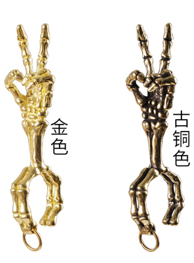 比耶纯铜男女士通用手卷烟戒指