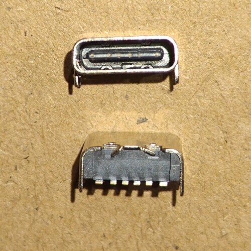一元10个 DIY TYPE-C母座6P板DIP母座 编带版 - 图3