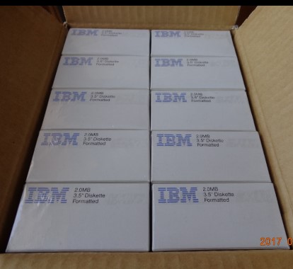 坏盘包换 IBM软盘 IBM磁盘 原装正品 2M 10片装 航空公司专用盘 - 图1