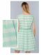 Pink Mary Summer ຂະໜາດໃຫຍ່ Studded Diamond Stripe Dress