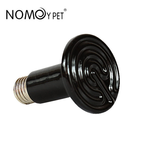诺摩NOMO爬宠110V发热加热爬虫陶瓷灯陆龟蜥蜴刺猬取暖箱保温器灯 - 图1