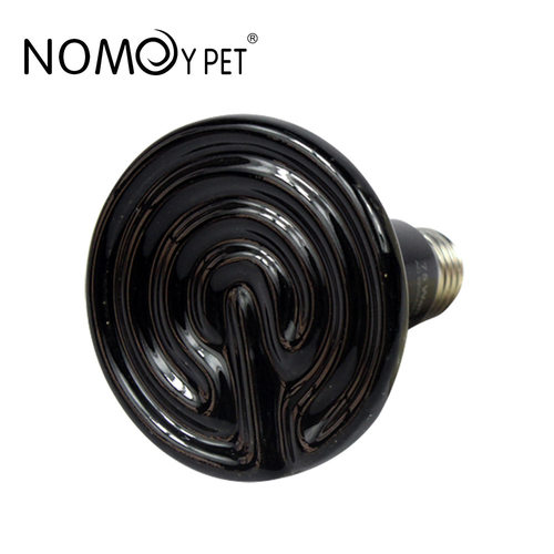 诺摩NOMO爬宠110V发热加热爬虫陶瓷灯陆龟蜥蜴刺猬取暖箱保温器灯 - 图3