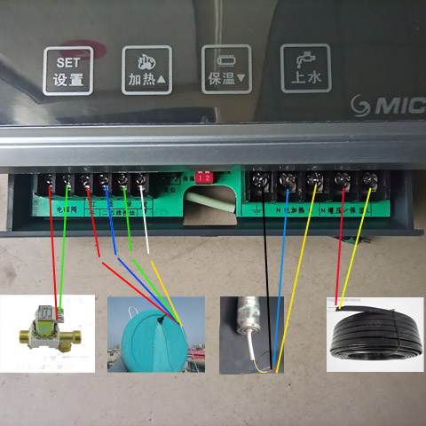 通用型太阳能热水器水位水温仪表测控仪适用于太阳雨四季力诺沐歌 - 图0