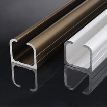 Moving door track slide wood glass door sliding door sliding door slide rail folding door sliding door suspension rail guide rails