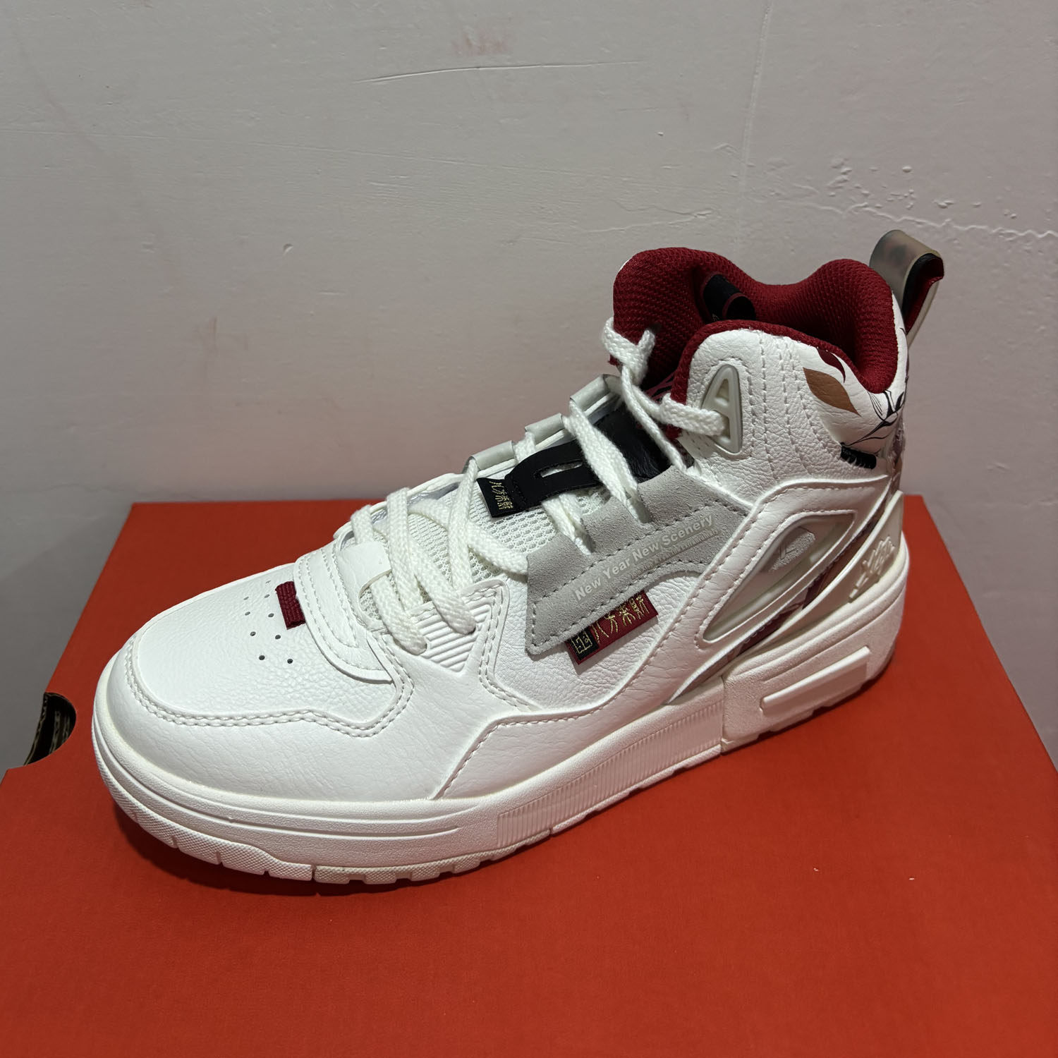 特步正品春秋休闲防滑透气潮高帮青年学院女运动板鞋977118310080,淘宝优惠券,粉丝福利购,淘宝优惠卷