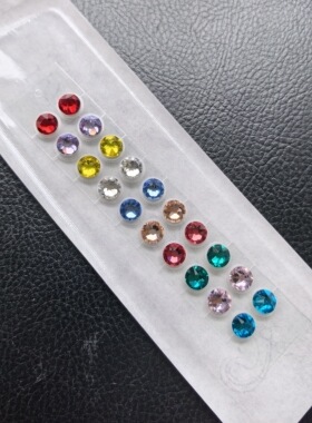 精品爆闪水钻耳穴贴免穿孔耳蜗贴钻耳饰耳压贴微压按摩3D塑颜养生