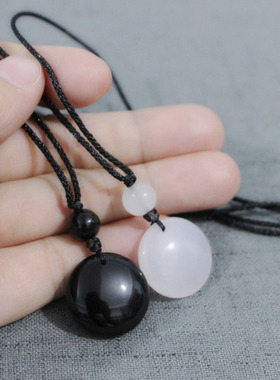 折小乔刘宇宁腰魏劭宋祖儿蛮蛮俨端黑白围棋绳子博弈项锁骨链饰品