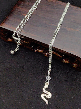 长相檀健次柳小思夭杨紫邓为十七涂山锁骨璟项链子铃铛情侣礼物